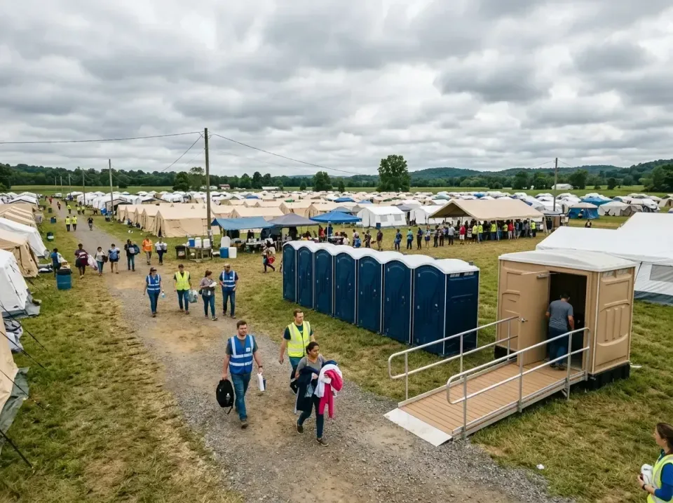 disaster-relief-camp-restrooms-010 — frequently asked questions, Dumpster & Portable Bathrooms Rental in Millstadt, IL